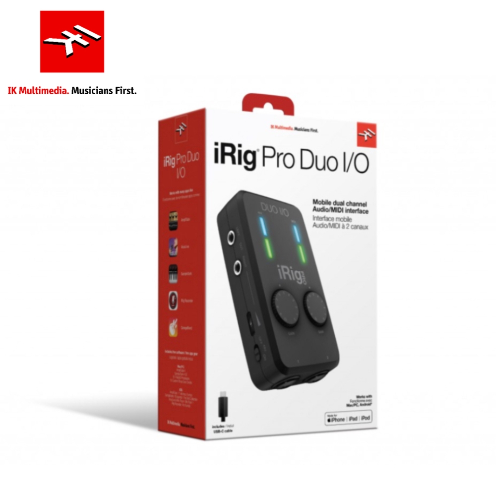 IK Multimedia iRig Pro duo I/O 行動錄音介面 | 其他錄音設備 | Yahoo奇摩購物中心