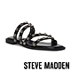 STEVE MADDEN-STERLING 鉚釘交叉帶涼拖鞋-黑色 product thumbnail 1