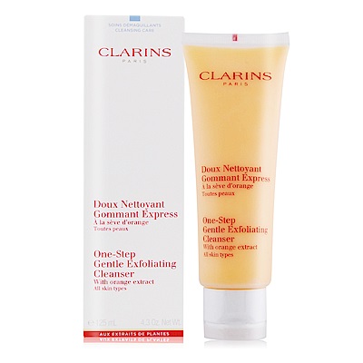 (即期品)CLARINS 克蘭詩 橘子潔顏優酪125ml-期效201907