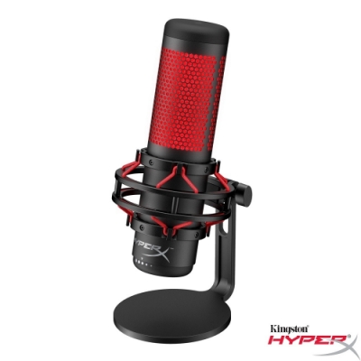 HyperX QuadCast 多功能電容式 USB 實況電競麥克風