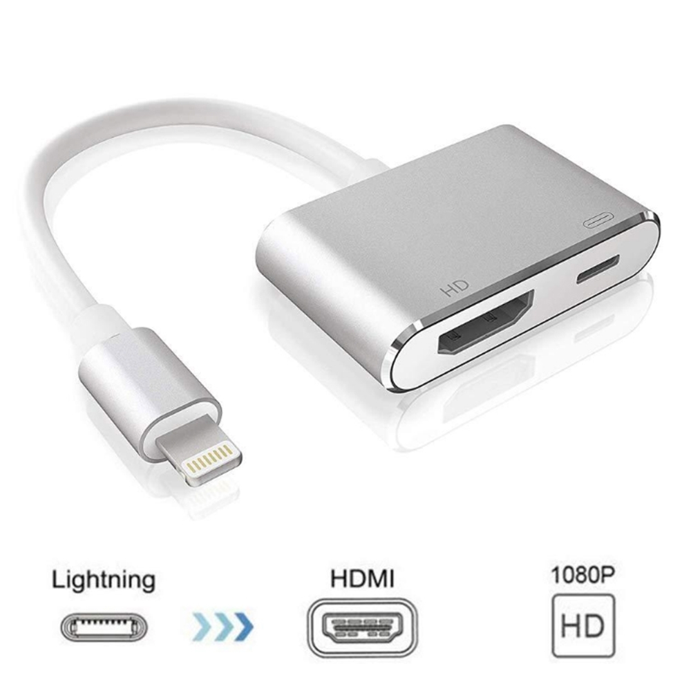 Lightning 轉hdmi Apple Iphone Ipad 蘋果數位影音轉接線充電線轉接