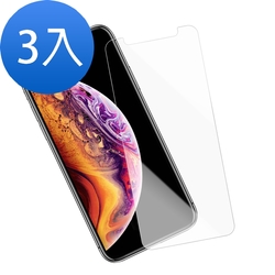 3入 iPhone XR保護貼9H硬度半屏透明高清款 XR保護貼 XR鋼化膜