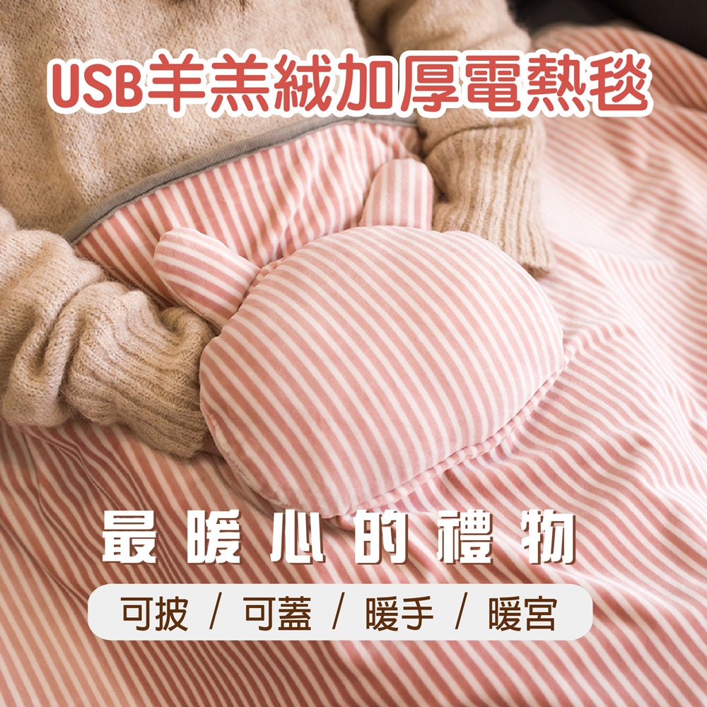 沛莉緹Panatec USB披肩電熱毯 K-265 發熱毯 USB加熱 熱敷毯