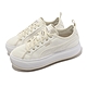 Puma 休閒鞋 Suede Mayu Canvas Wns 女鞋 米白 奶油 帆布 單寧風 厚底 增高 38316501 product thumbnail 1