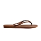 Havaianas Slim 女鞋 金屬銅色 哈瓦仕 舒適 細帶 夾腳拖 人字拖 拖鞋 4000030-9385W product thumbnail 1