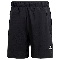 Adidas TI 3S Short IJ8121 男 短褲 亞洲版 運動 健身 訓練 重訓 吸濕排汗 拉鍊口袋 黑