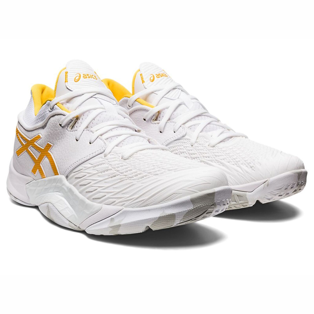 Asics Unpre Ars Low [1063A056-100] 籃球鞋吸震回彈力支撐力X型凹槽白