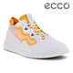 ECCO SOFT X W 純色亮眼網面拼接休閒鞋 女鞋 白色/芬達黃 product thumbnail 1