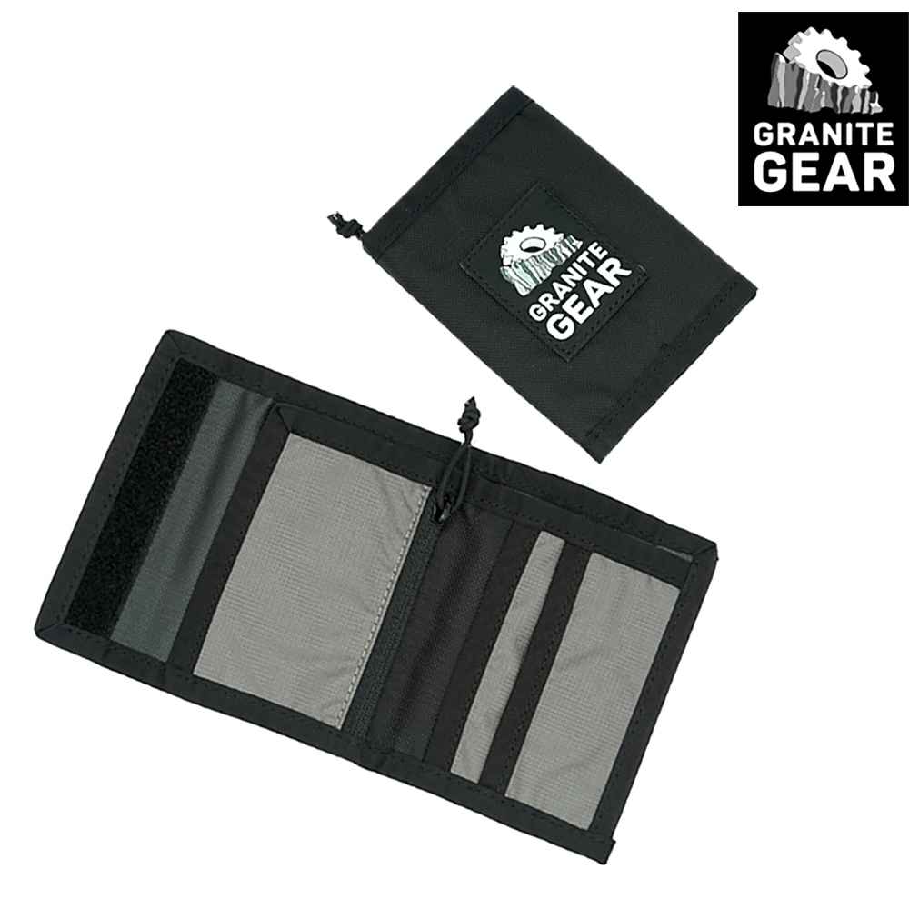 【Granite Gear】1000166 UL Wallet 三折皮夾  / 黑色
