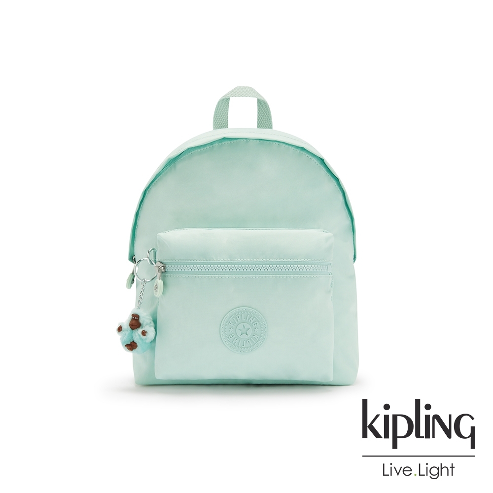 Kipling 神秘薄荷藍造型簡約後背包-REPOSA