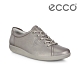 ECCO SOFT 2.0 經典輕盈皮革休閒鞋 女-霧金色 product thumbnail 1