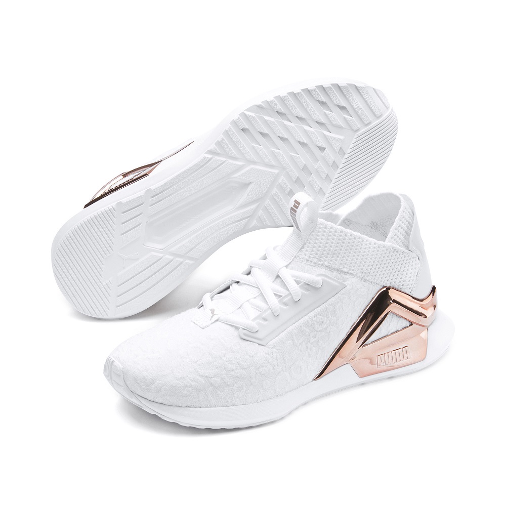 PUMA-Rogue Metallic Wn s女性慢跑鞋-白色 