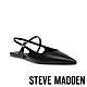 STEVE MADDEN-KRYSTEN 尖頭繞踝平底鞋-黑色 product thumbnail 1