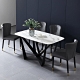 MUNA 莫爾茲5.3尺石面餐桌椅組(1桌4椅) 160X80X75cm product thumbnail 1