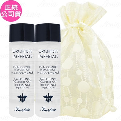 GUERLAIN 嬌蘭 蘭鑽氧生蘭花精露(15ml)*2旅行袋組(公司貨)