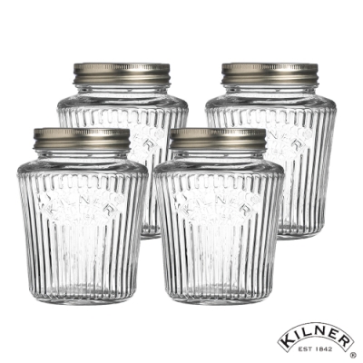 KILNER  復古風果醬罐0.5L4入組