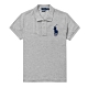 Polo Ralph Lauren 年度熱銷刺繡大馬短袖POLO衫(SKINNY FIT)(女)-灰色 product thumbnail 1