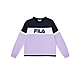 FILA 女長袖圓領T恤-紫色 5TEX-5485-PL product thumbnail 1