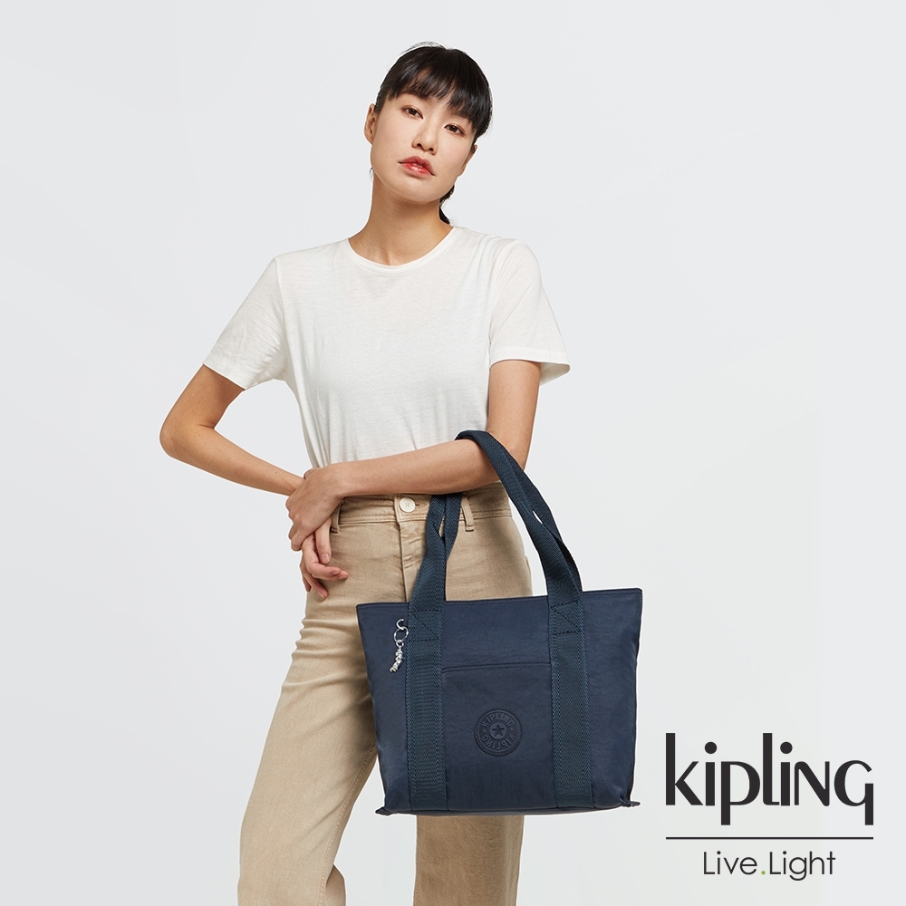 Kipling 北極深海藍手提包-ERA S