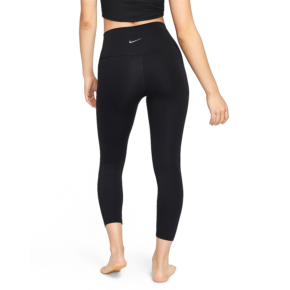Nike 緊身褲Yoga Leggings 女款紫高腰速乾九分健身瑜珈DM7024-536, 緊身褲