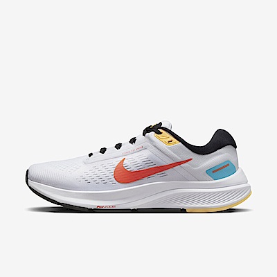 Nike Wmns Air Zoom Structure 24 [DA8570-107] 女 慢跑鞋 運動 緩震 白紅