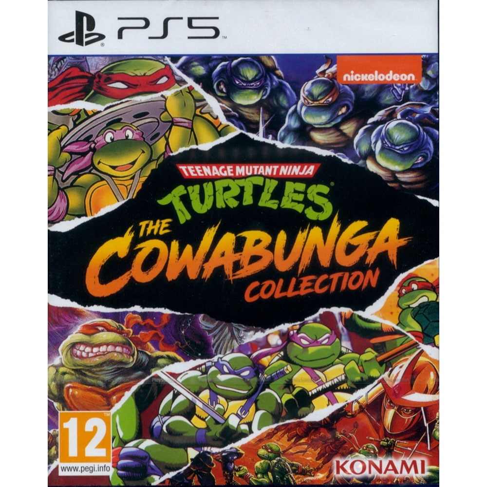 忍者龜 卡瓦邦加合輯 TMNT: Cowabunga Collection - PS5 英文歐版