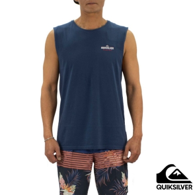 【QUIKSILVER】PLANET B MUSCLE 背心 海軍藍