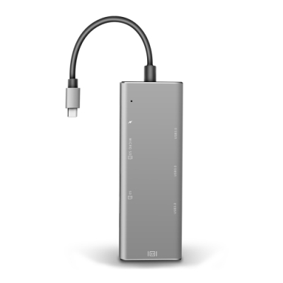 七合一多功能PD充電 USB Type C 集線器 (YC-740)