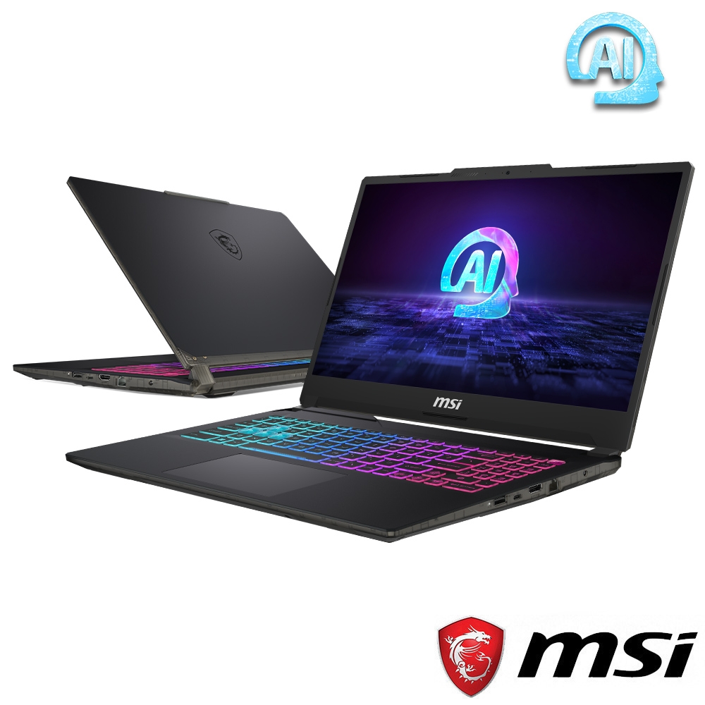 MSI微星 Cyborg 15 AI A1VEK-015TW 15.6吋 電競筆電(Intel Core Ultra 7/16G/1TB SSD/RTX4050-6G/Win11)