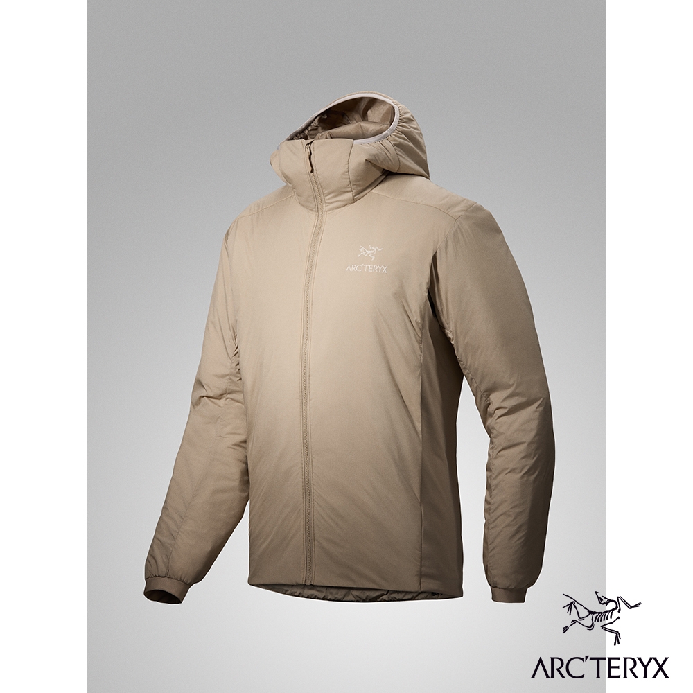 Arcteryx 始祖鳥 男 Atom 化纖外套 煙燻棕