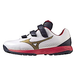 Mizuno Lightrevo Trainer CR [11GT222142] 男 教練鞋 棒壘球 訓練 寬楦 白紅金