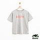 女裝Roots 織紋LOGO短袖T恤-灰色 product thumbnail 1