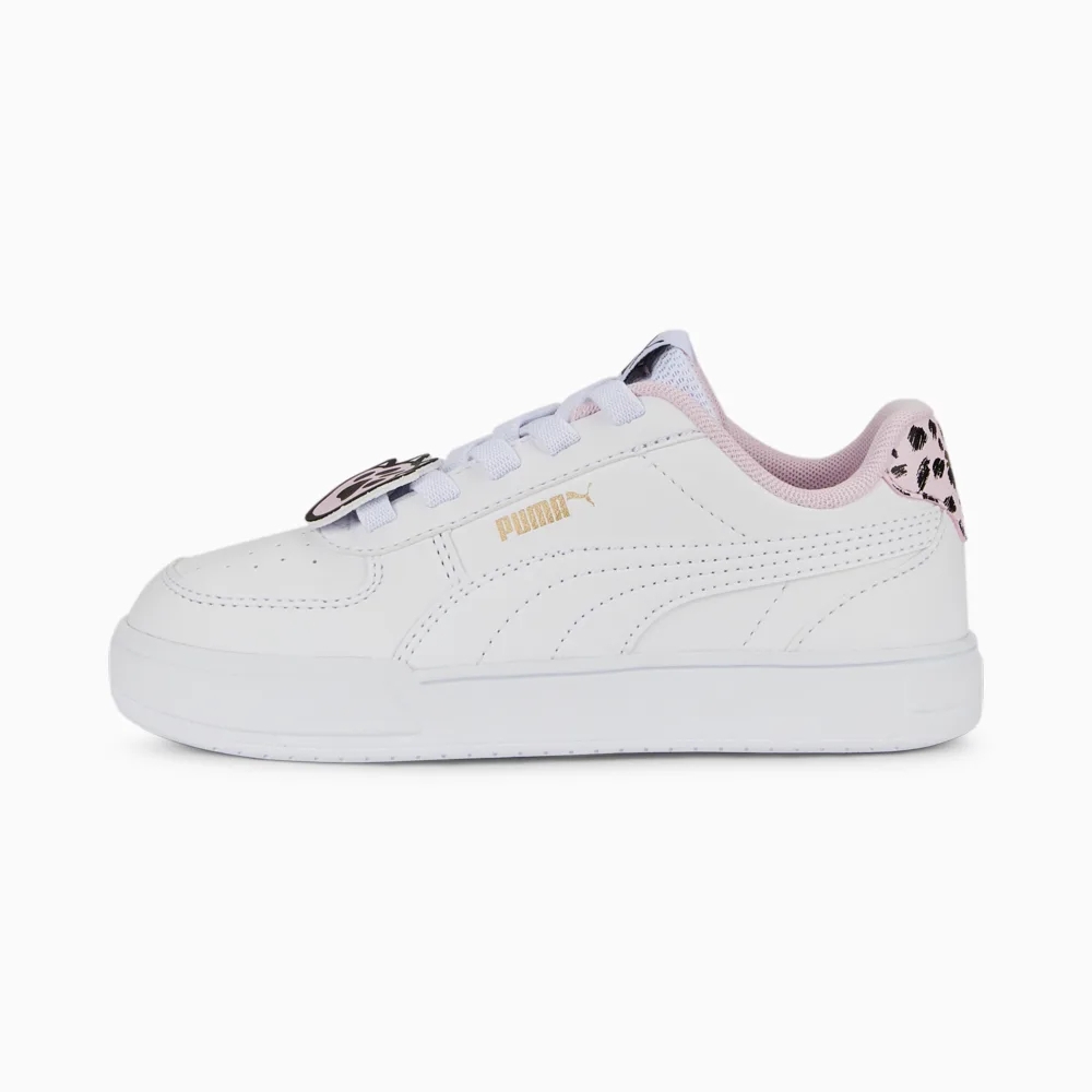 PUMA Caven Mates PS 男女中童休閒鞋-白粉-38973602