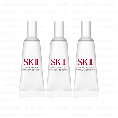 *SK-II 光蘊臻采煥亮精華10ml*3