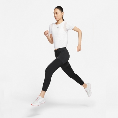 Nike 長褲Dri-Fit Essential 女款黑透氣排汗褲管拉鍊內側抽繩【ACS】 DH6980-010推薦, 蝦皮商城