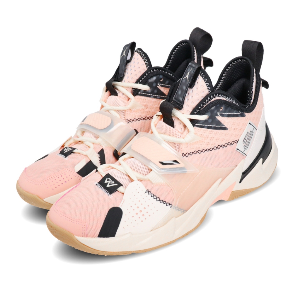 Nike 籃球鞋 Why Not Zer0 3 PF 運動 男鞋 喬丹 避震 包覆 明星款 球鞋 穿搭 粉 黑 CD3002600