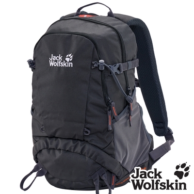 【Jack wolfskin 飛狼】Adventure 健行背包 登山背包 25L『曜石黑』