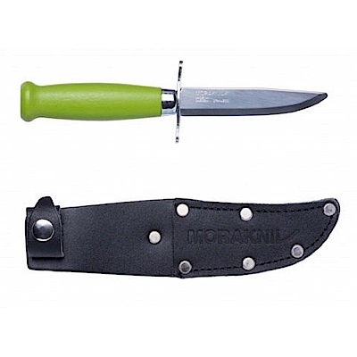 MORAKNIV Classic Scout 39 Safe 經典木柄不鏽鋼短直刀 綠