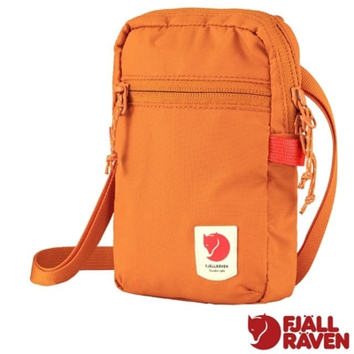 【Fjallraven 北極狐】High Coast Pocket 0.8L 旅行隨身袋.側背包.斜背包.腰包_23226-207 夕陽橙