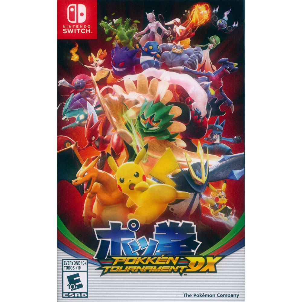 寶可拳 DX Pokken Tournament DX - NS Switch 英日文美版