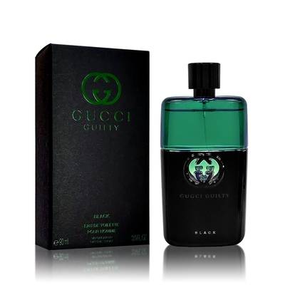 GUCCI Guilty Black 罪愛夜男性淡香水 90ML