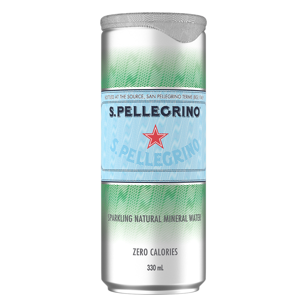 S.Pellegrino聖沛黎洛 天然氣泡礦泉水(330mlx24入)