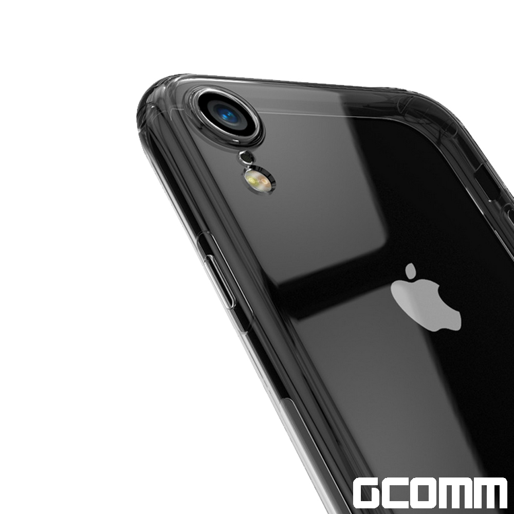 GCOMM iPhone XR 清透圓角防滑邊保護殼 Round Edge