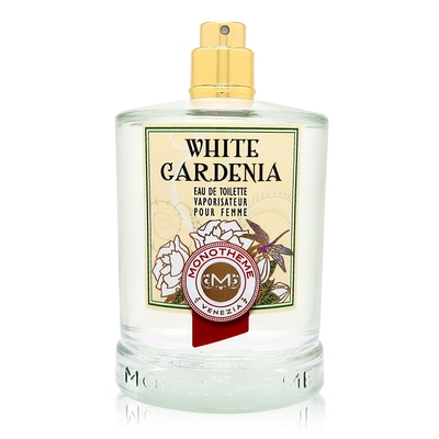 MONOTHEME 吟遊詩人 WHITE GARDENIA 白色梔子花淡香水 EDT 100ml TESTER(無蓋) (平行輸入)