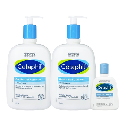 Cetaphil舒特膚 溫和潔膚乳超值組