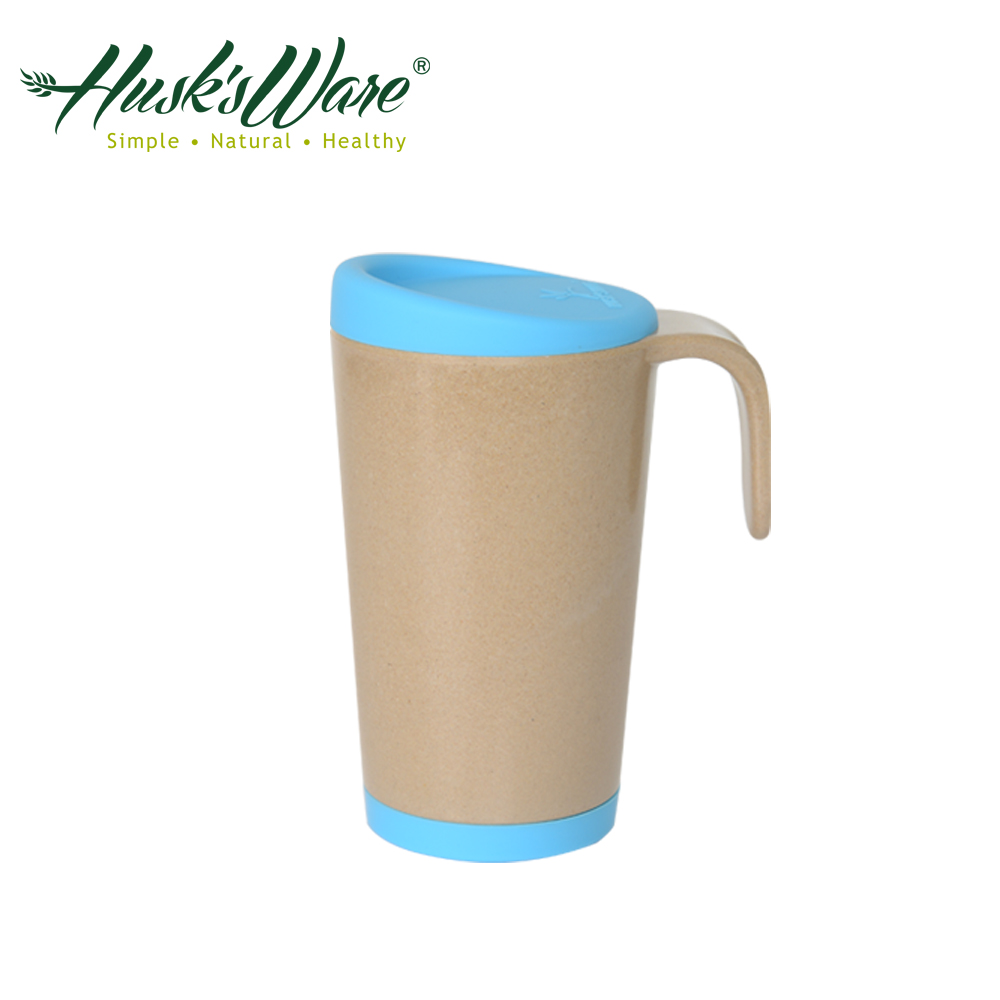 美國Husk’s ware 稻殼天然環保創意馬克杯-綠松石藍