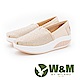W&M BOUNCE系列 厚底增高鞋 女鞋-亮鑽金粉(另有亮鑽黑) product thumbnail 1