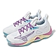 Mizuno 排球鞋 Wave Momentum 3 女鞋 白 紫 支撐 緩衝 止滑 羽排鞋 室內運動 美津濃 V1GC2312-37 product thumbnail 1