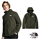 【The North Face】男 WindWall 防風可調節連帽外套.夾克_4R2B-21L 綠色 product thumbnail 1