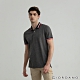 GIORDANO 男裝素色線條POLO衫 - 53 雪花深灰 product thumbnail 1